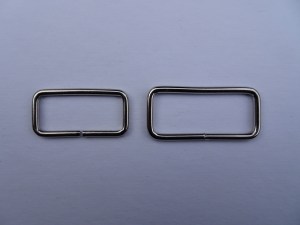 Quiltkorb.de | Schlingen aus Metall (Silberfarben)